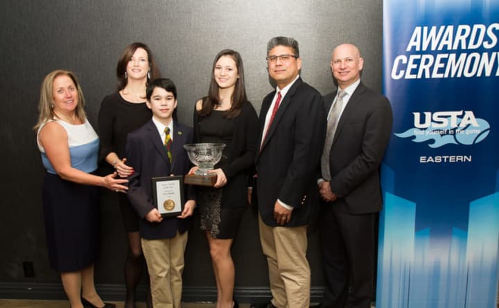 The Cruz family of New Rochelle was named &quot;Tennis Family of the Year&quot; by the United States Tennis Association.