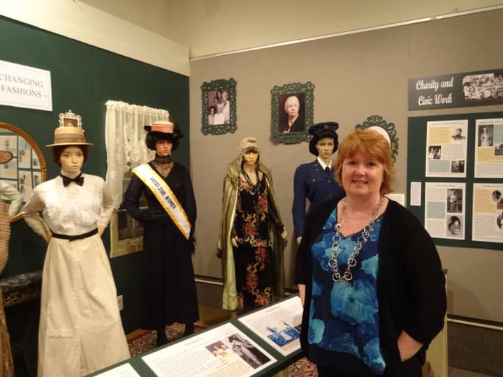 Cathy Moran Hajo is the curator for the Mahwah Museum&#x27;s exhibit on the changing roles of women in Mahwah&#x27;s history.