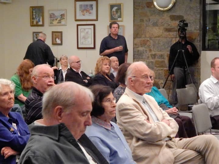 Local Town Supervisors Chris Burdick (Bedford), Peter Parsons (Lewisboro) and Warren Lucas (North Salem) participated in the 2nd annual &quot;State of the Towns&quot; event, held by the League of Women Voters at the Katonah Library on Sept. 21. 