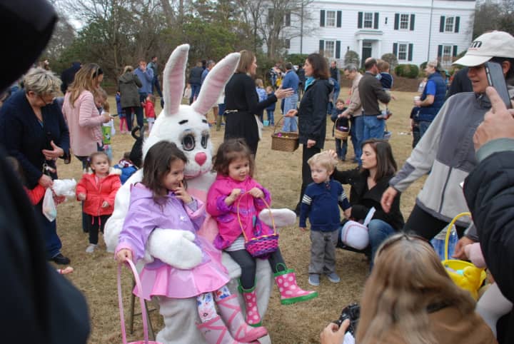 Join the Easter Bunny at the DCA Easter Egg Hunt on the Great Lawn Friday at 10 a.m.