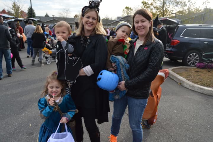 Families find a safe place to celebrate Halloween with the Trunk or Treat event at the Redding Community Center.
