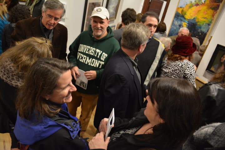 A packed reception was held to mark the grand opening of Katonah Art Center at its new location in Goldens Bridge.