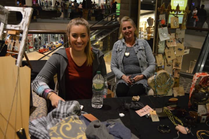 The Love It Market is in full swing in the spirit of the holidays with many local vendors throughout the Westfield Mall in Trumbull over the weekend.