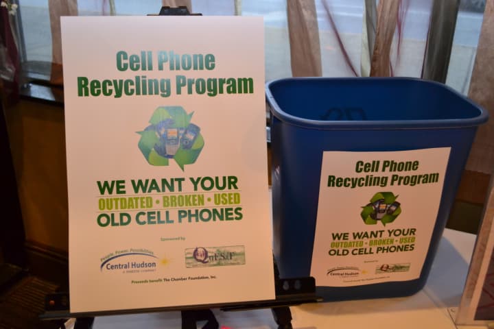 The Dutchess County Regional Chamber of Commerce collects old cellphones to help fund its foundation that works with local youth and professionals to enhance growth in the Hudson Valley region.