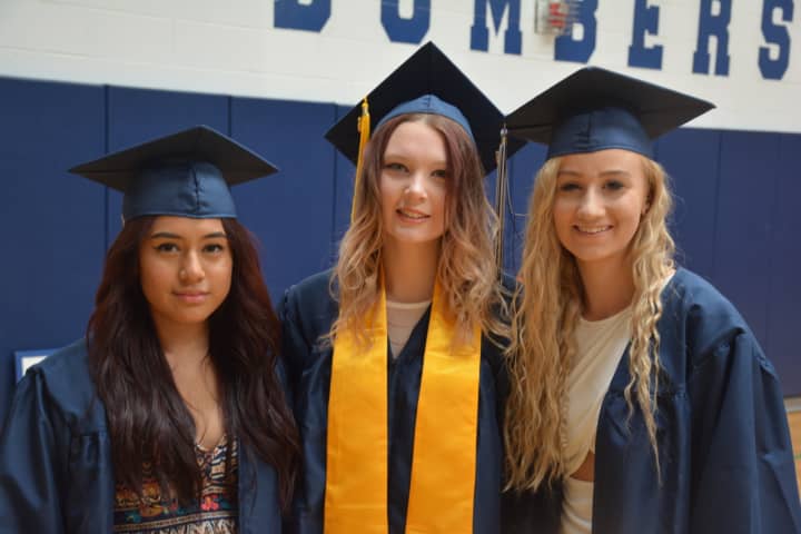 Members of Stissing Mountain High School&#x27;s Class of 2016 ready for commencement.