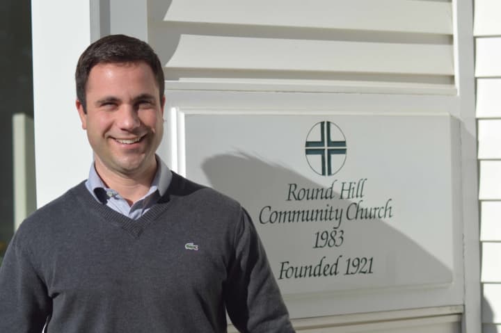 Rev. Dan Haugh of Greenwich Round Hill Community Church.