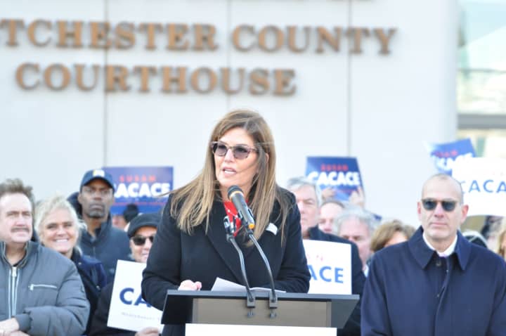 Former County Judge Susan Cacace has announced her bid for Westchester County District Attorney.&nbsp;