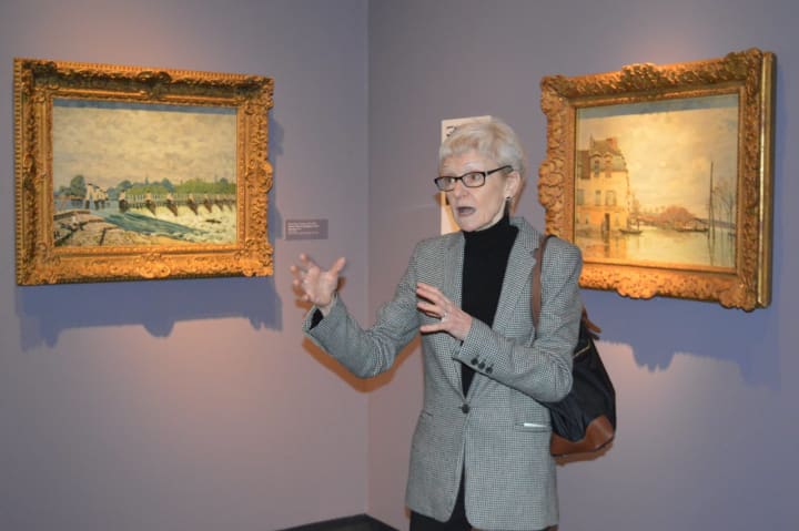 Curator MaryAnne Stevens discusses Impressionist Alfred Sisley at the Bruce Museum, which has opened the first major retrospective of his work in 20 years.