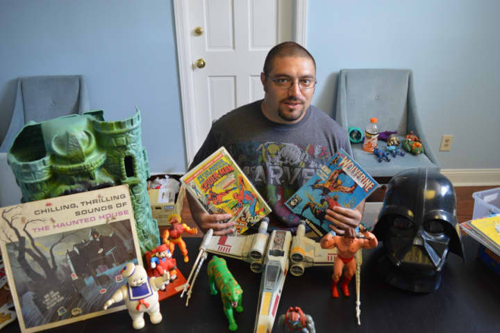 Joe Maffei buys and sells vintage toys and comics