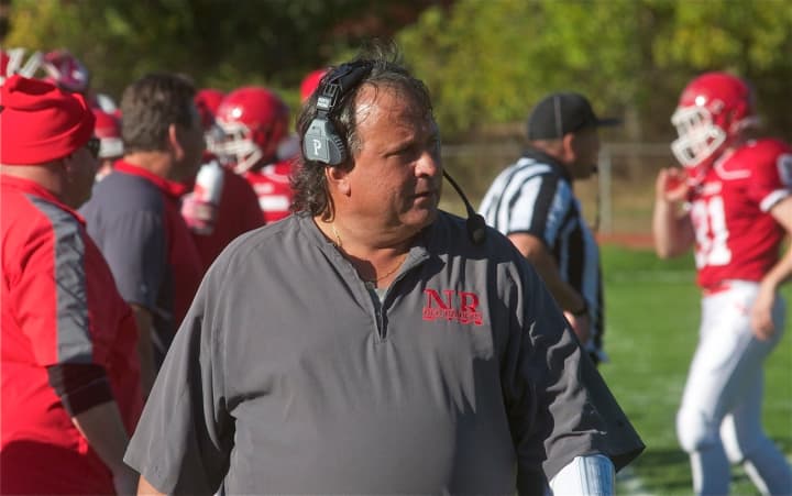 North Rockland Red Raiders football coach Tom Lynch