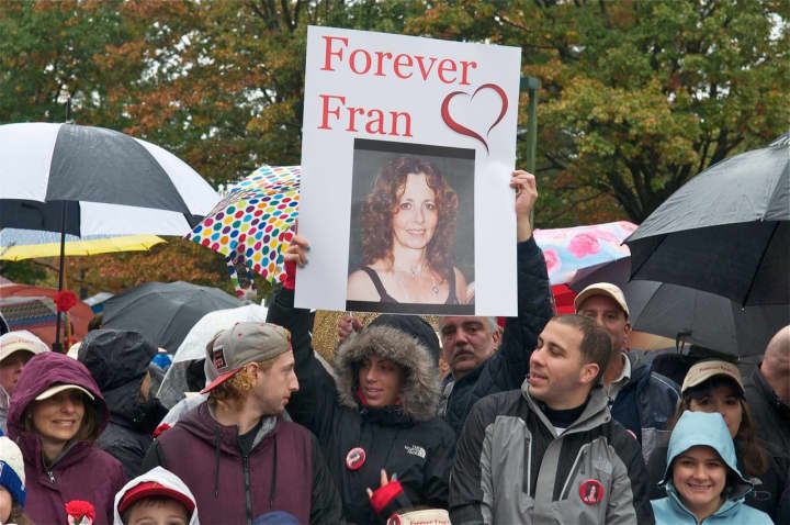 Community members, family, friends and colleagues gathered at FDR Park in Yorktown Saturday morning to walk for MADD in the memory of former Somers teaching assistant Fran Ghelarducci.