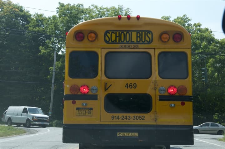 A 14-year-old boy crossing Route 59 in Monsey suffered injuries that required hospitalization after being hit by a car that passed a school bus letting off students, according to a story on lohud.com.