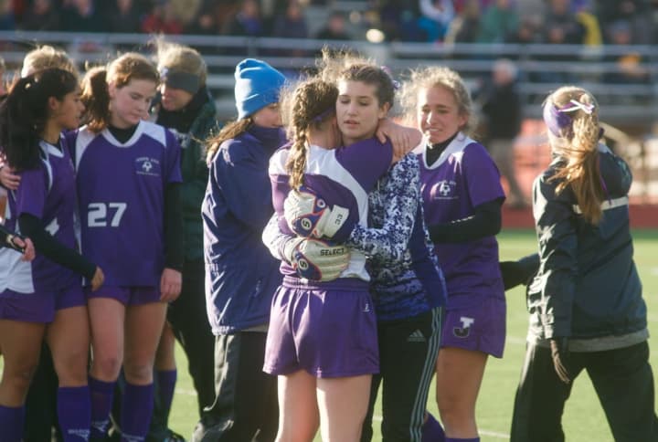 The John Jay High girls soccer team lost to Somers in the sectional semifinals, closing their season at 10-5-1.