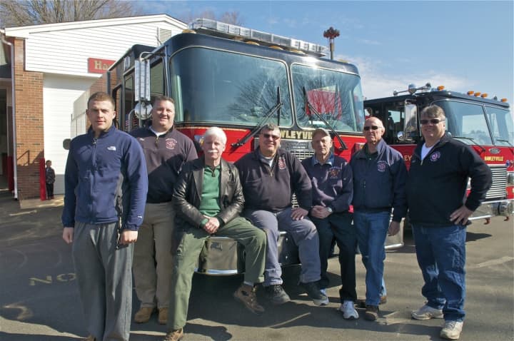 The Hawleyville Volunteer Fire Department in Newtown is one of several in the area that hosted open houses last Saturday.