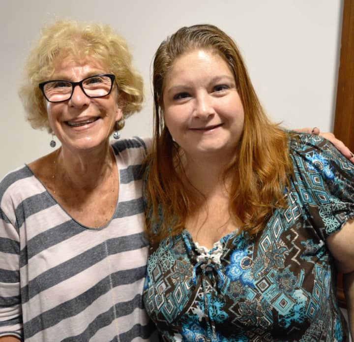 Sharyn Bauer, left, of Hackensack and Buffie Galifi of Lodi.