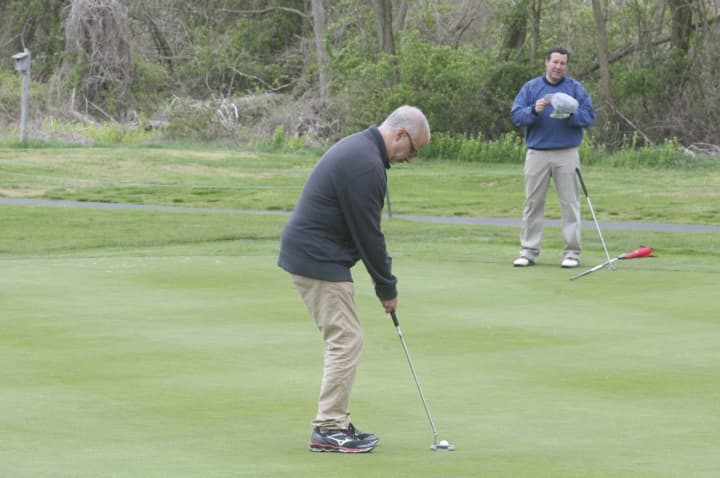 Golfers enjoyed the good weather Friday in Westport.