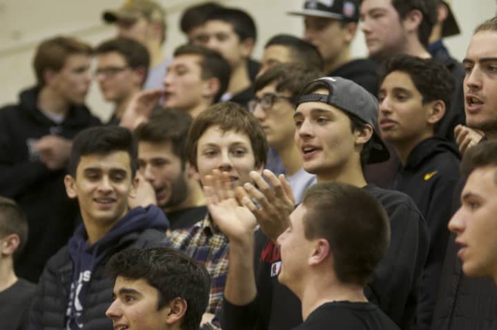 Members of &quot;The Crop&quot; at a recent Yorktown basketball game.