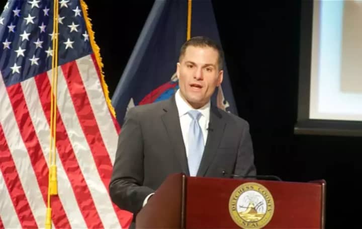 County Executive Marc Molinaro announced a lawsuit against 11 drug companies.