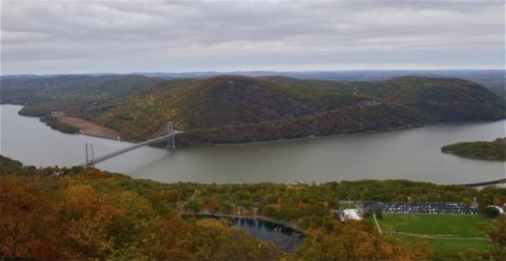 State police were able to talk a suicidal man safely down from the Bear Mountain Bridge in Cortlandt Sunday night.