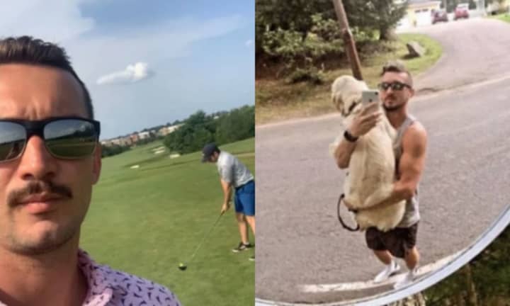 Adam White regularly enjoyed spending time on the golf course and walking his pup.