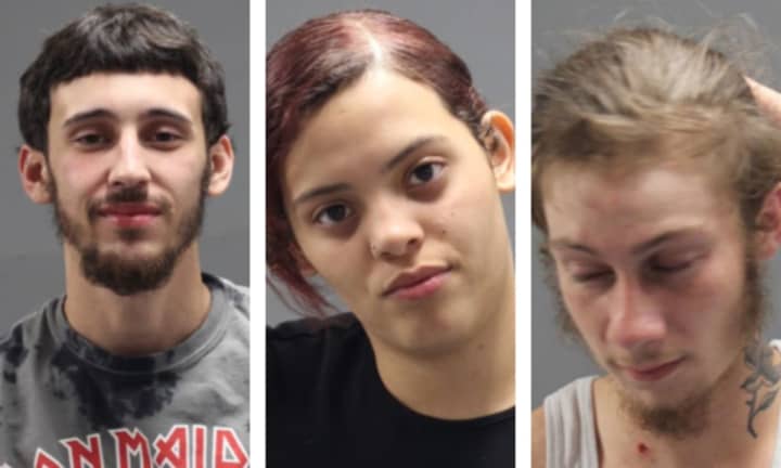 Jullien Gonzalez (left), Francheska Sierra Rivera (middle), and Christian Rosario (right) are all facing charges in connection with the fight