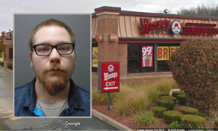 Brett White was arrested following the incident at the Wendy&#x27;s located at 2 Pratt Road in Plainfield