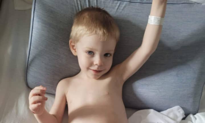 Liam Cooley, who just turned 3 years old, is battling a form of cancer known as Neuroblastoma