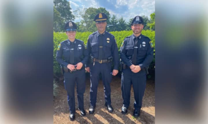Lt. Carmine Vivolo, Officer Reece and Officer Dylan Lambert