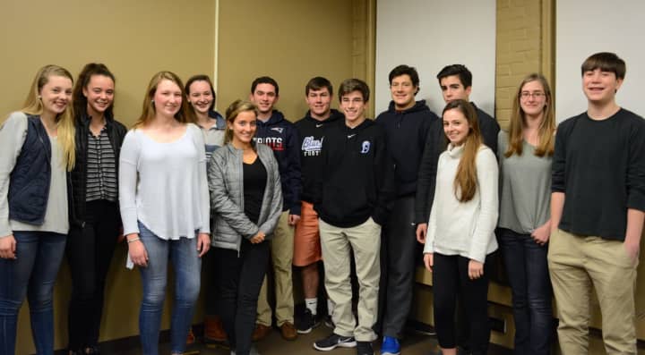 Members of the Darien Youth Commission are planning for the Darien Dash on March 11.