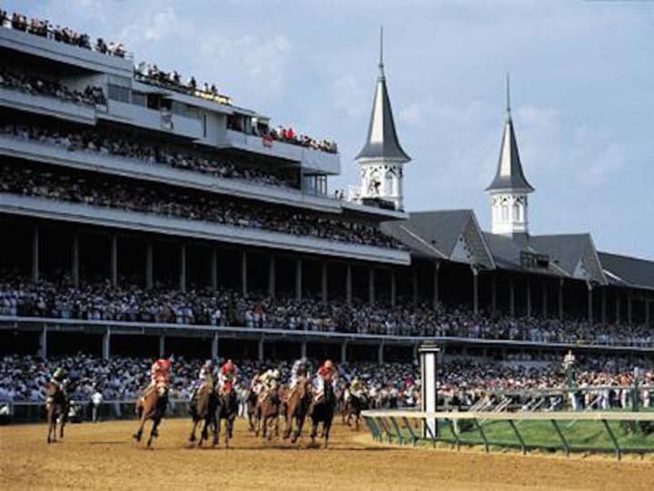 A Kentucky Derby themed party, along with a racing art exhibit, is set for May 7 at Equis Art Gallery in Red Hook, N.Y.