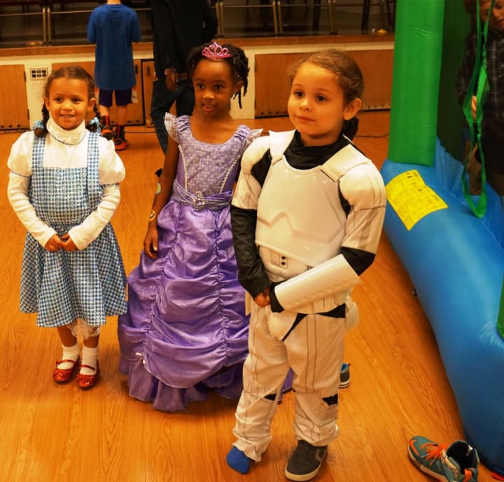 Kids enjoy dressing in costumes on Halloween.