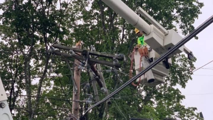 More than 21,000 customers lost power when a storm brought strong wind gusts and heavy rain to central and northern Ulster County after 8:30 p.m. on Wednesday, July 13, according to Central Hudson.