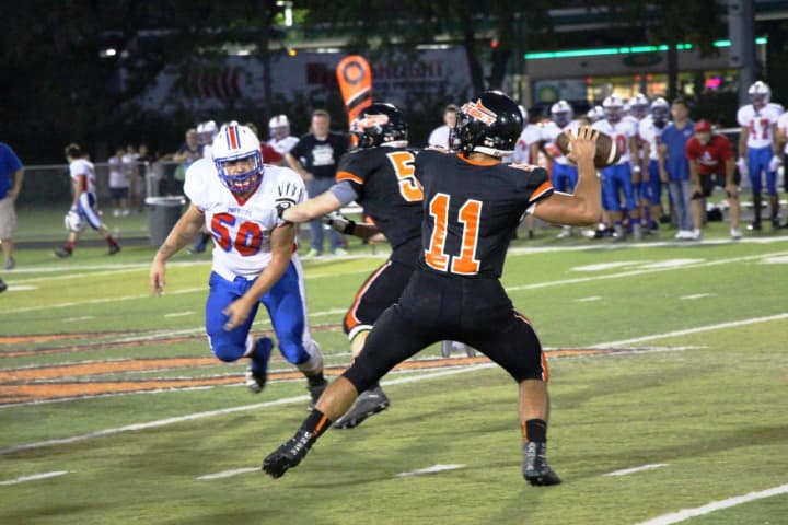 Hasbrouck Heights looks to remain undefeated as they host Cresskill High School Friday night at Depken Field.