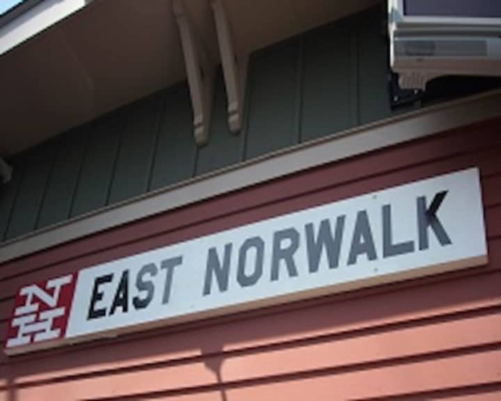 East Norwalk train station