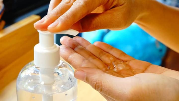 Nine Mexican-produced hand sanitizer products are being recalled due to the possible presence of toxic chemicals.