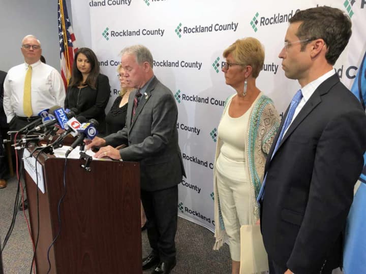 Rockland County Executive Ed Day is among the officials that would see a pay bump.