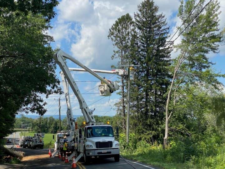 Power has been restored to nearly all customers in Connecticut who experienced outages after a potent storm system swept through the region Christmas Eve into Christmas Day.