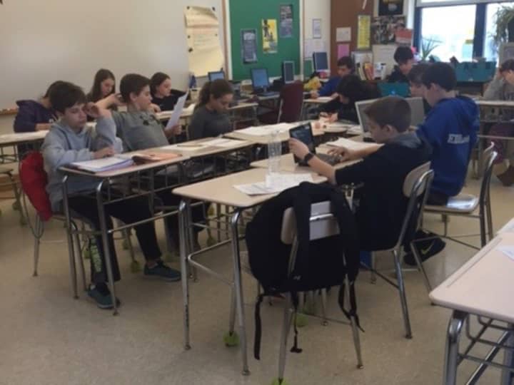 Irvington Middle School eighth-graders in Dr. Jeffery Rieck’s social studies class wrote “letters to the editor” in response to the Apple v. the U.S. Federal Bureau of Investigation case over access to the iPhone used by a shooter in San Bernadino.