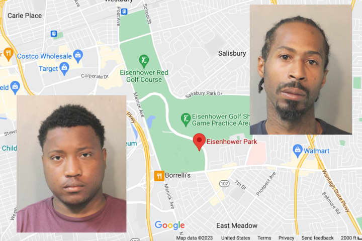 Two men, LaMichael Taylor and Jahmani Harleston, were arrested for their connections with a Sunday, June 4 Eisenhower Park incident claiming shots were fired, police reported.