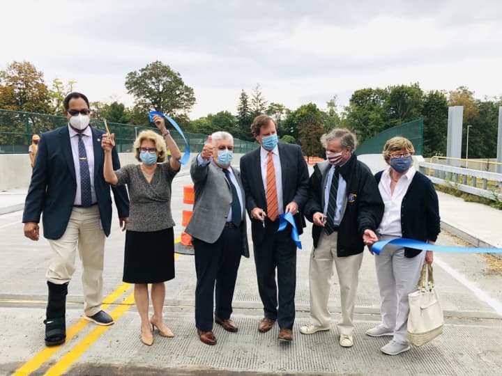 The New York State Thruway Authority today announced the completion of the Grace Church Street Bridge (milepost 14.46) over the New England Thruway (I-95) in Westchester County.