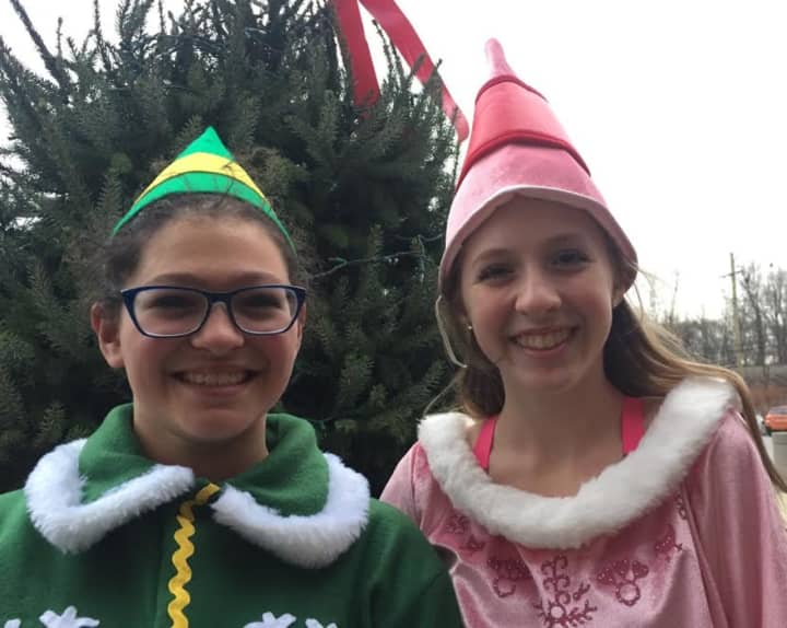 Taline Banks and Gianna Trivisani will star in Elf Jr. at the Wyckoff Family YMCA.