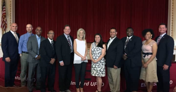 The Elmsford school district honored its Teachers of the Year at a Board of Education meeting this week.