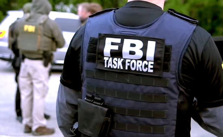 A multi-agency effort led by the FBI nabbed the quartet of accused burglars.