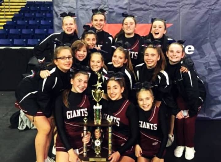 The Fairfield Giants junior varsity cheer team has beaten teams across the region and is now headed to the national championships.