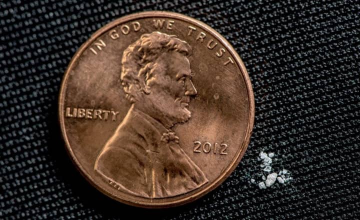That much fentanyl can be fatal, the DEA says.