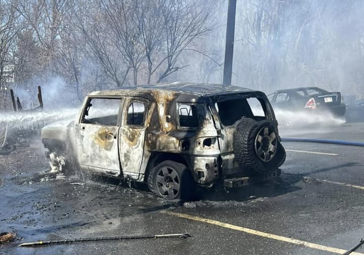 A brush fire in Springfield on Wednesday, April 12, destroyed two vehicles parked at Gasoline Alley. A GoFundMe was created to raise $10,000 to help them purchase new cars.