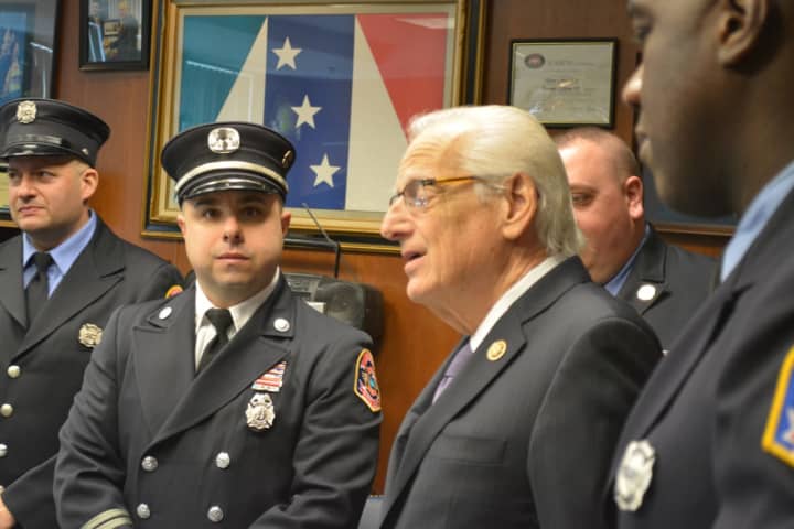 The Firefighter Investment and Response Enhancement (FIRE) Act, crafted and shepherded by Pascrell, is funding the grant, bringing the total awarded to Elmwood Park firefighters so far to $453,386.
