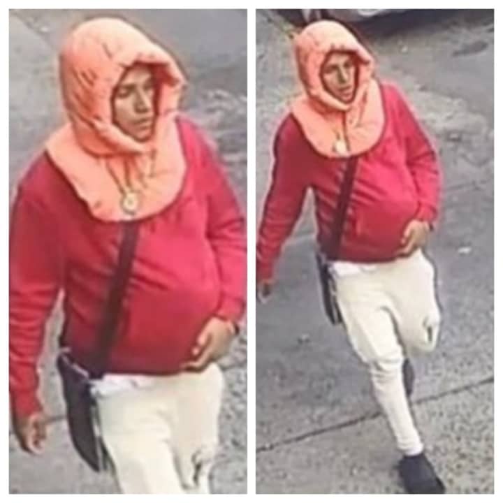 A suspect is at large following the armed robbery of an elderly woman in Newark.