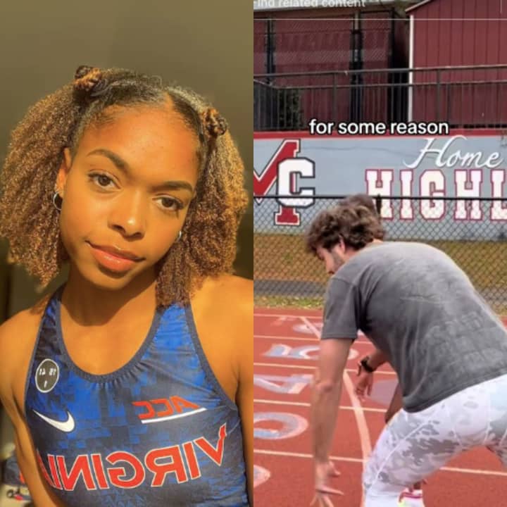 Alahna Sabbakhan smoked her boyfriend's buddy who thought he could beat her in her Division 1 sport at UVA.