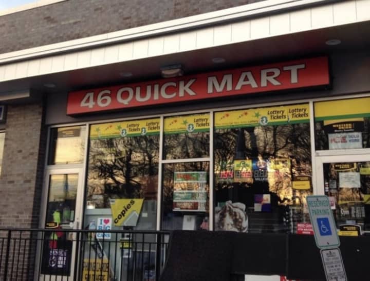46 Quick Mart in Little Ferry sold a winning lottery ticket worth $160,513.